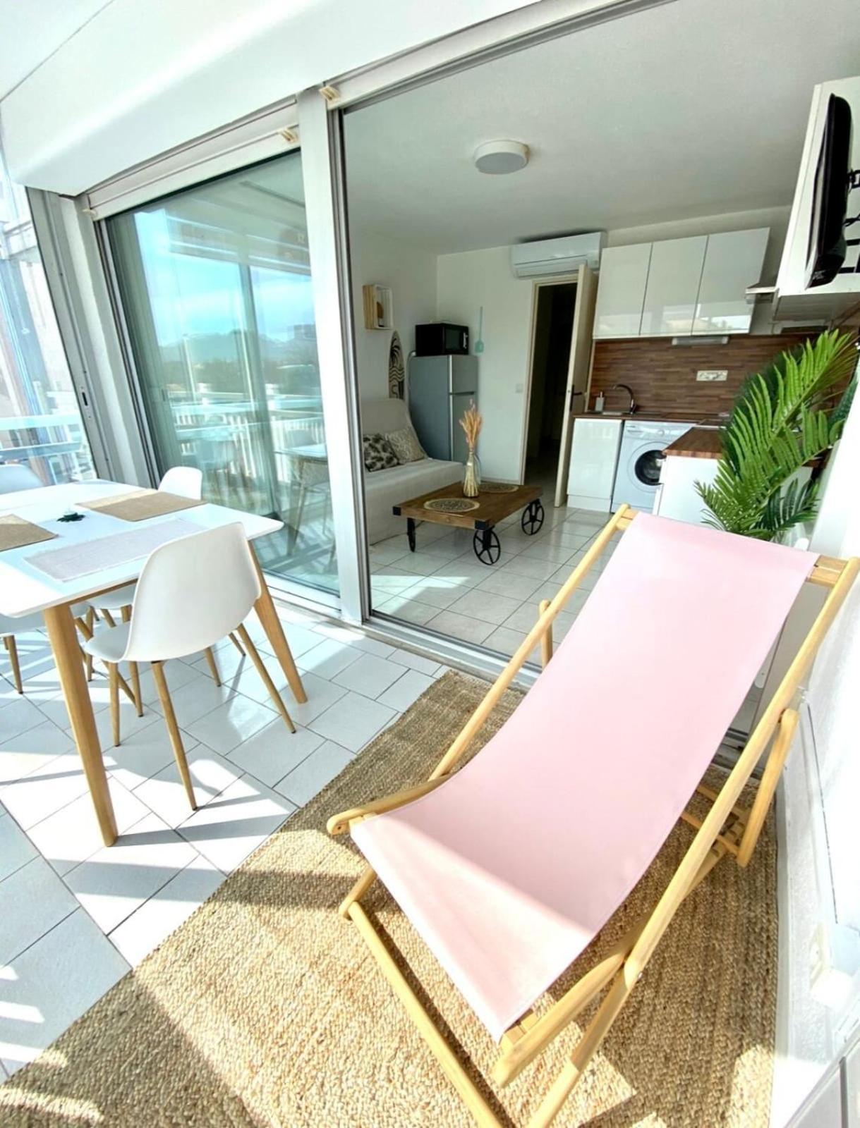T2 Label Plage Piscine Proche Mer Parking Palavas Exterior photo